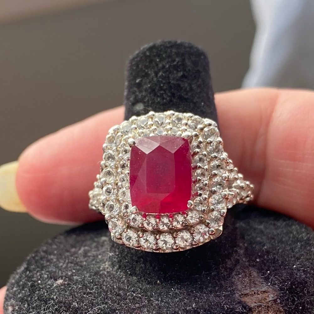 @@. Ruby Ring. @@ True Ruby From Our Earth @@ - image 4